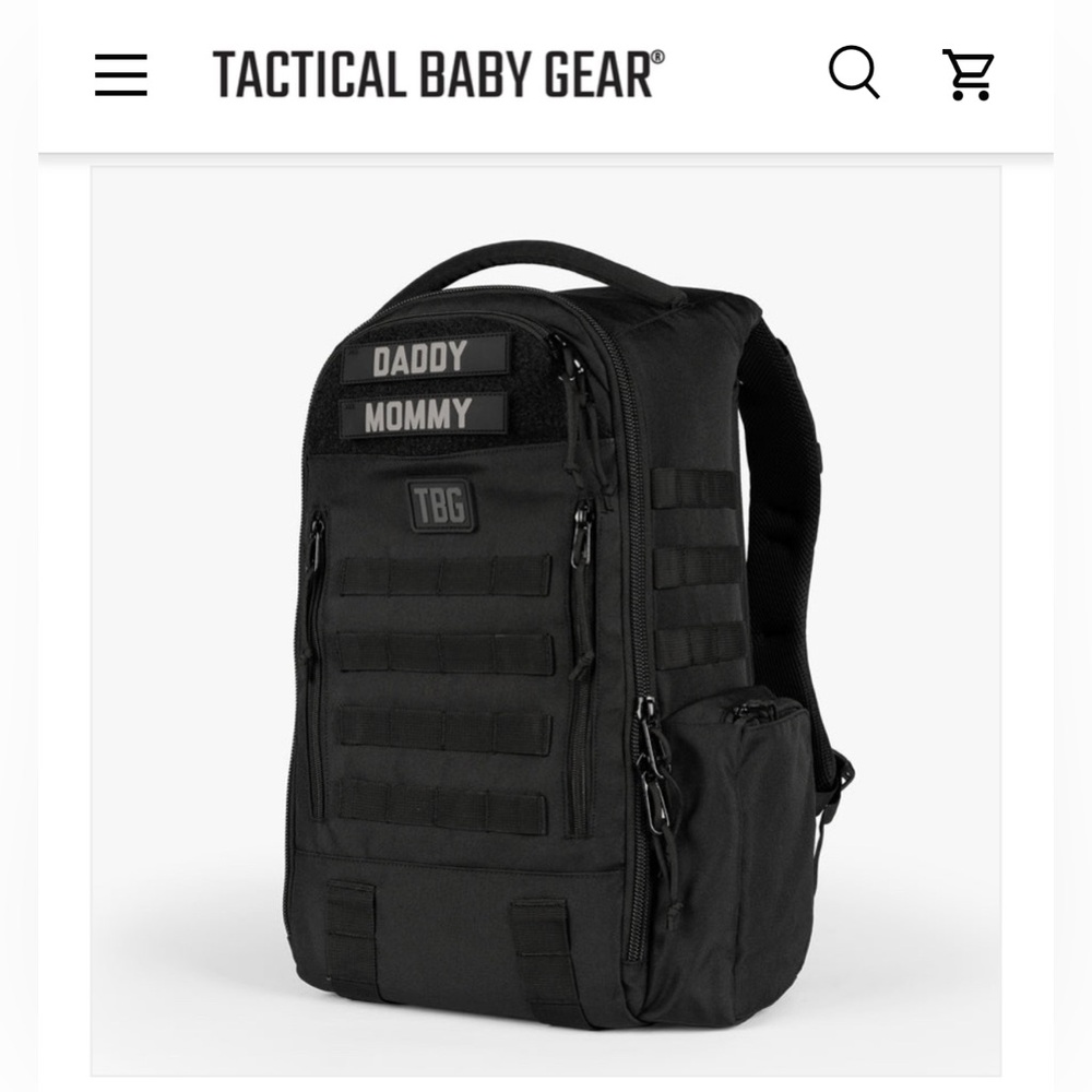 Tactical Baby Gear Diaper Bag Backpack